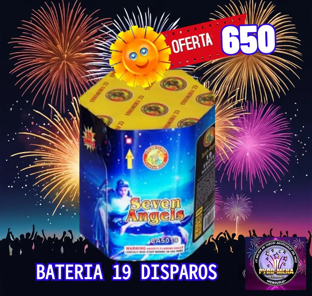 BATERIA SEVEN ANGELS 19 TIROS