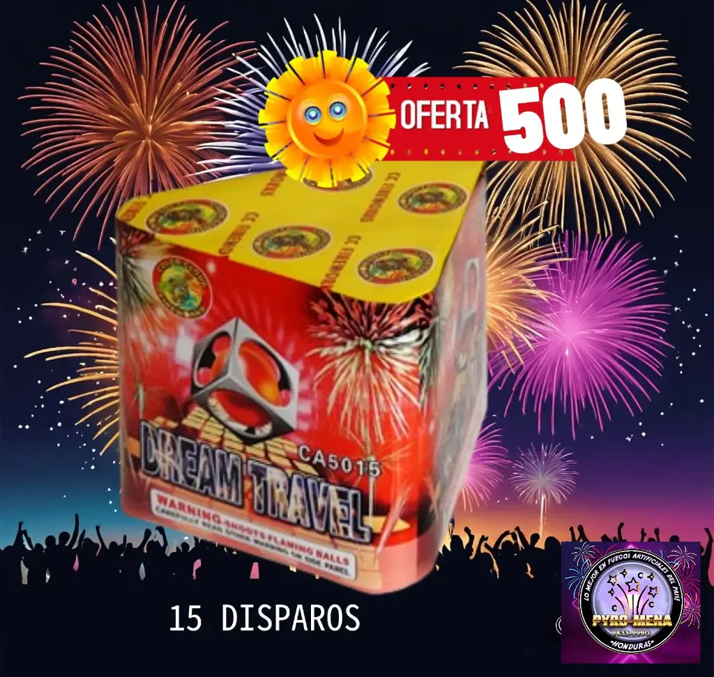 BATERIA DREAM TRAVEL 15 TIROS