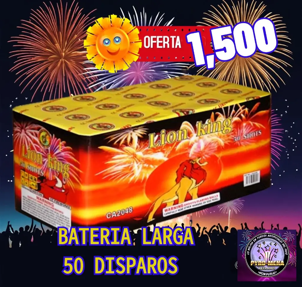 BATERIA LION KING 25 DISPAROS